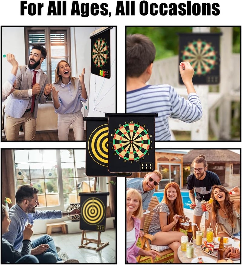 Givevan Magnetic Dart Board for Kids, Teen Boys Gift Ideas for Christmas, Room Decor for Teenage, Stocking Stuffers Toys for Girls Age 6 7 8 9 10 11 12 13 14 15 16 Years - Image 4